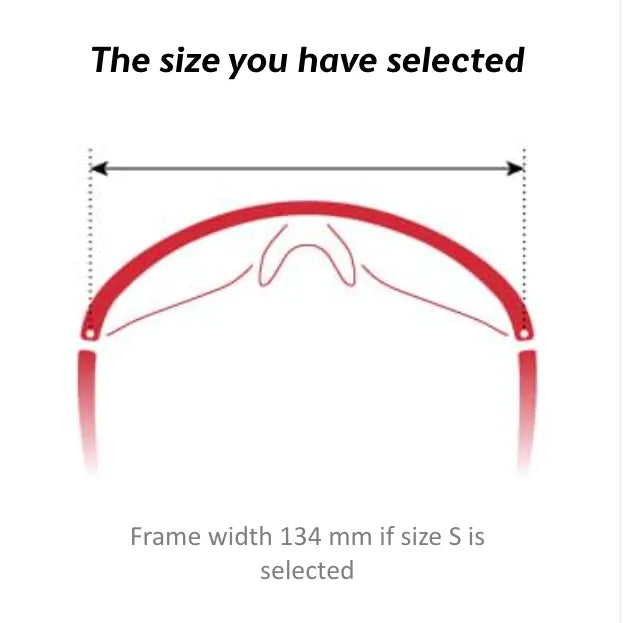 Sunglasses with blue and purple gradient lenses on a white background