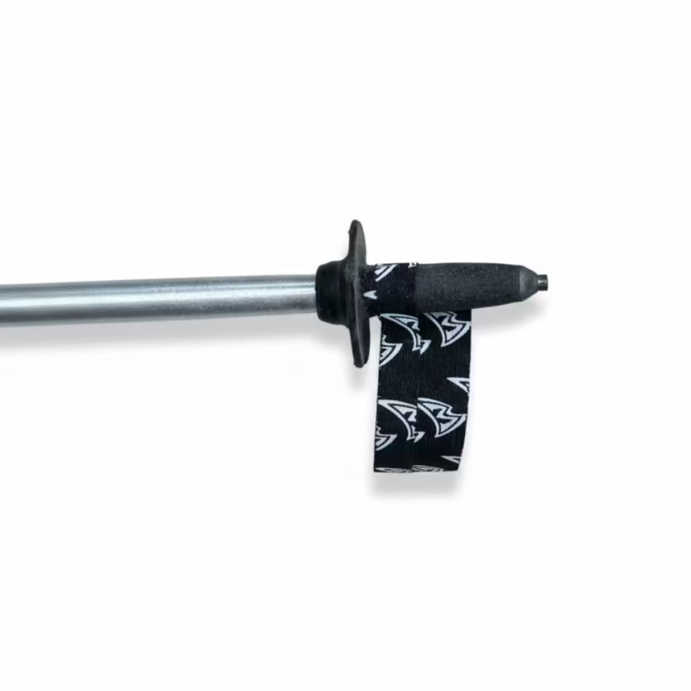 Stick Clip attachment with green Salewa quickdraw