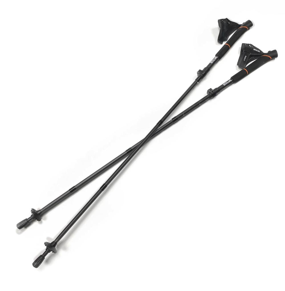 Silva Running Poles carbon Adjust 120cm - 140cm