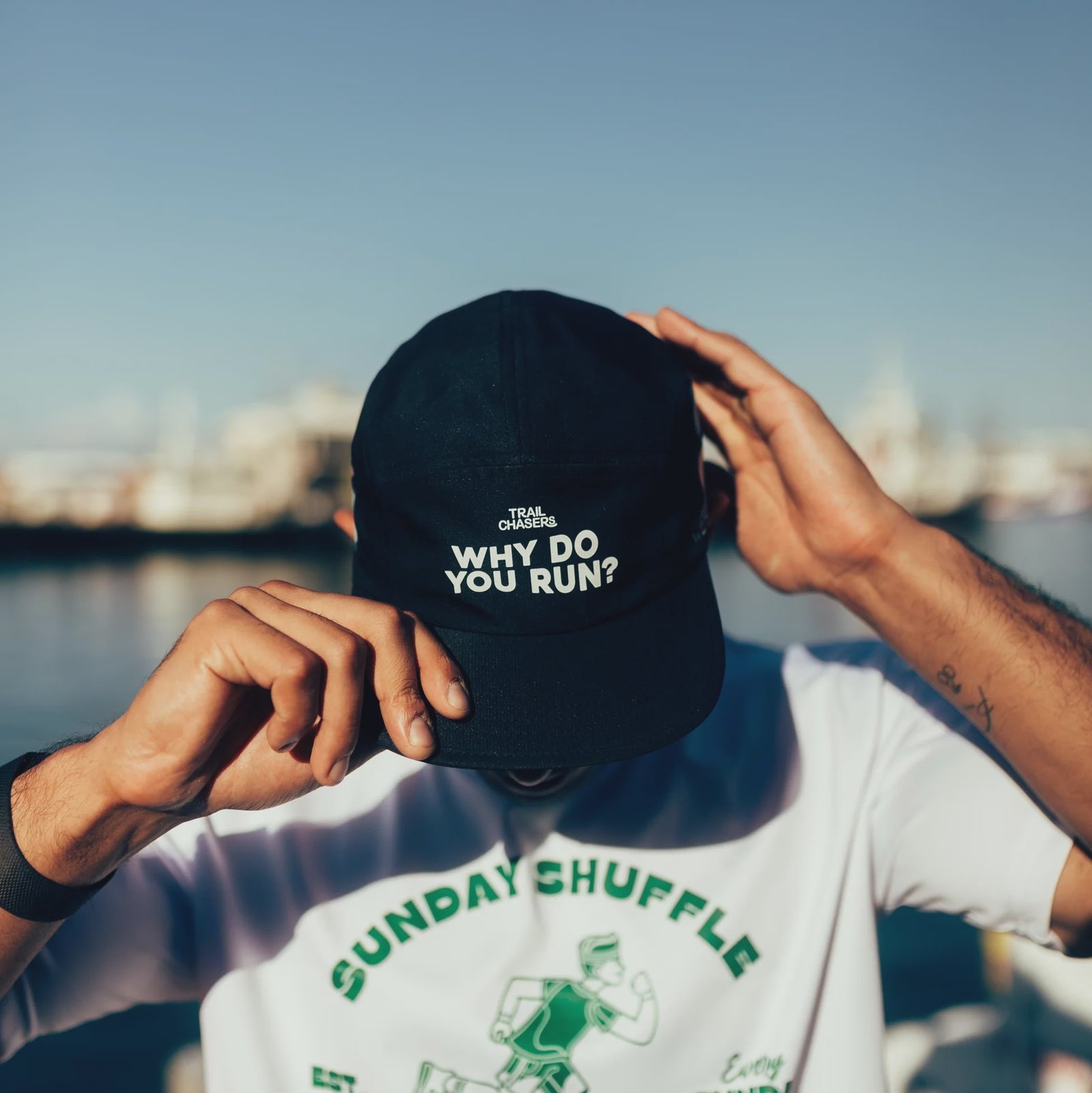 Reegs & Ronnie The TrailchaserPod X Reegs+Ronnie "why I run" Cap