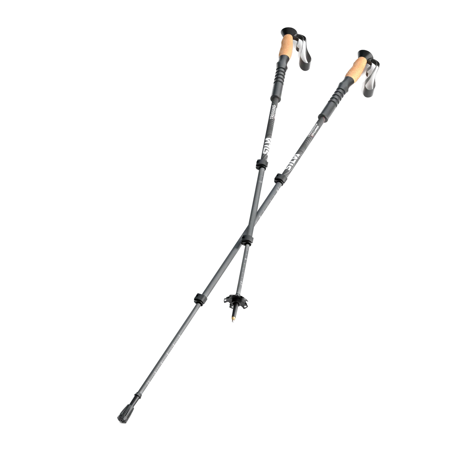 Silva Trekking Poles - Aluminium Cork Handle