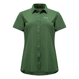 Salewa Puez Minicheck 2 Dry Short Sleeve Shirt ♀