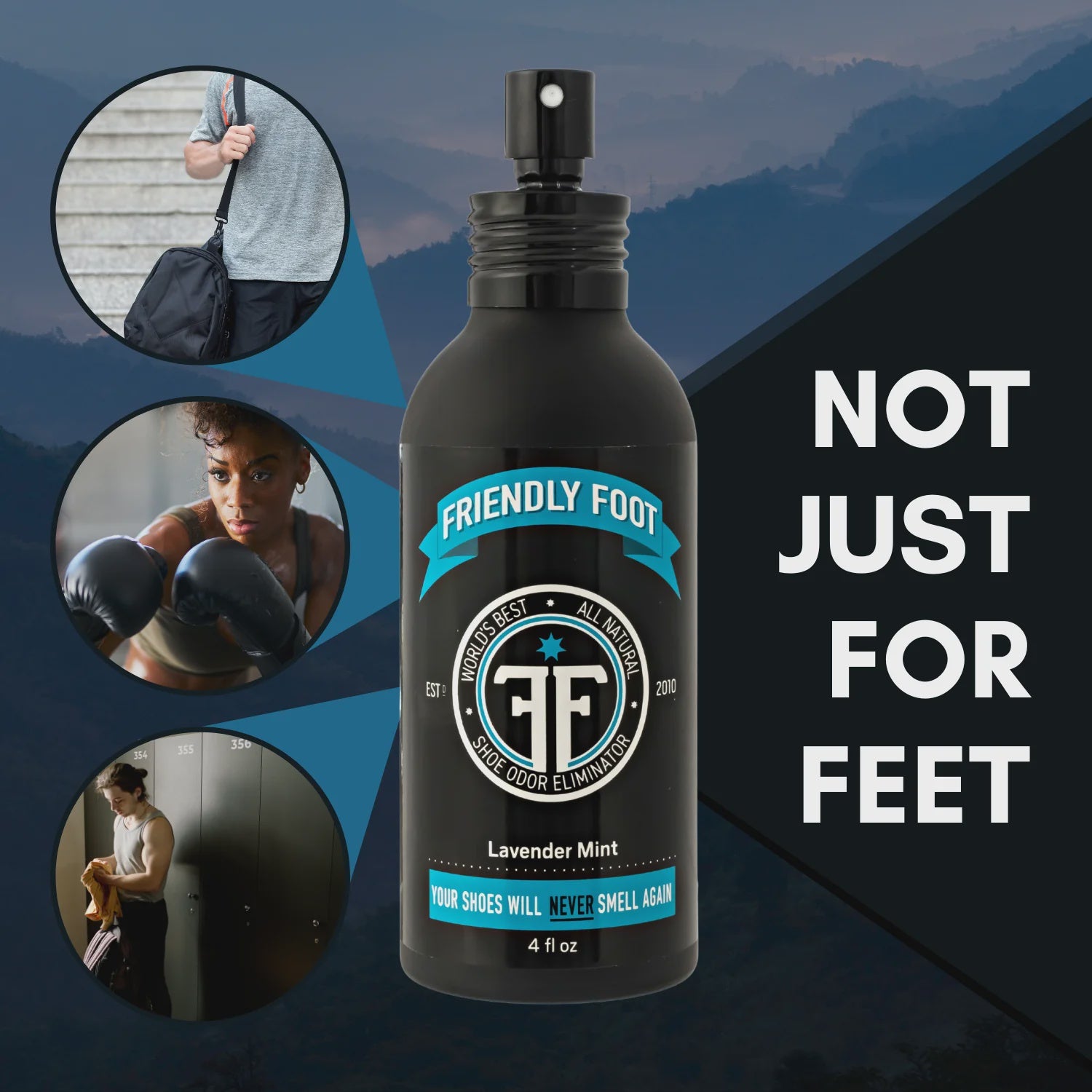 Friendly Foot Shoe Deodorizer Spray
