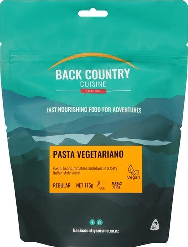 Back Country Dehydrated Pasta Vegetariano